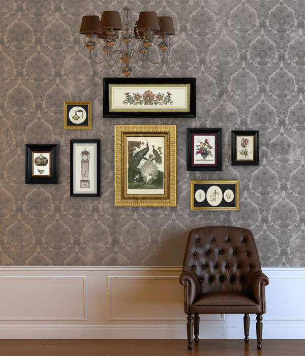 7852 The Victorian Collection Gallery Wall Art