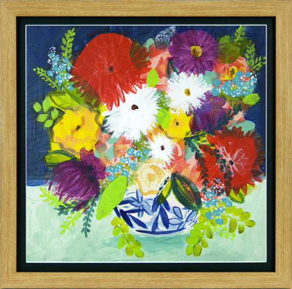 9904a Summer Bouquet I Framed Art