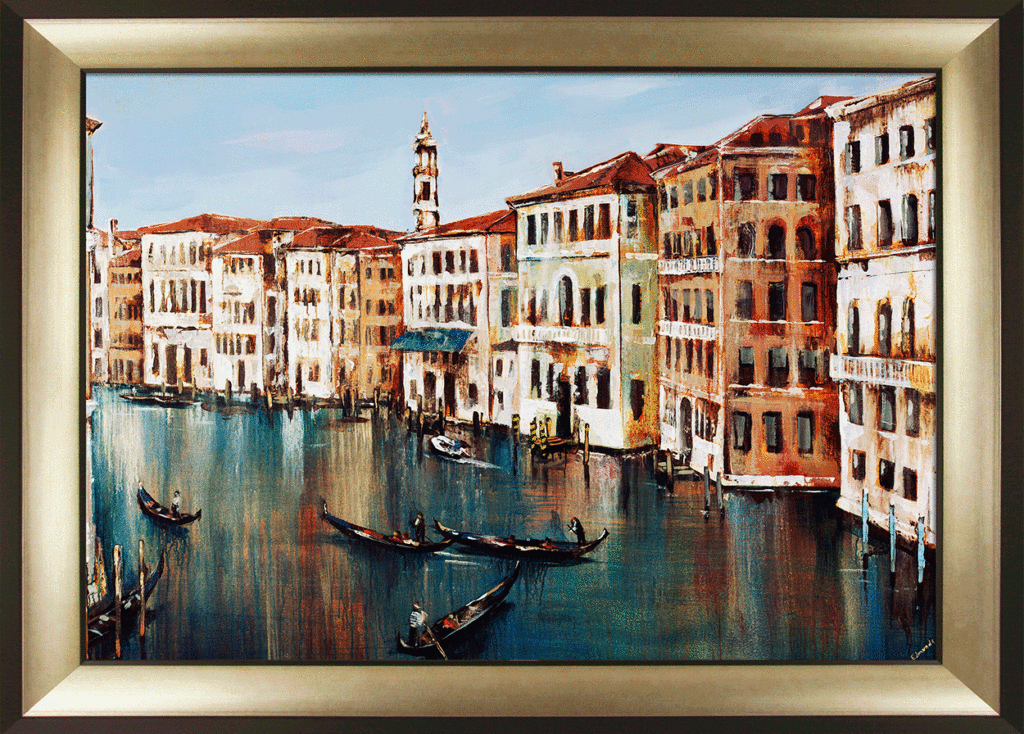 9916 Venice in Spring Framed Art
