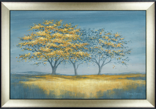 9942 Gold Trees by Diane Demirci
