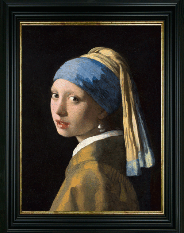 9964A The girl with the pearl earring by Johannes Vermeer