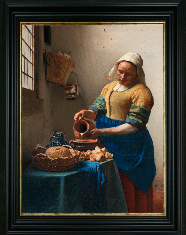 9964B The Milkmaid by Johannes Vermeer