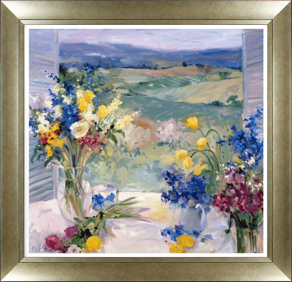9978A Tuscany Floral I Framed Art Print by Allayn Stevens