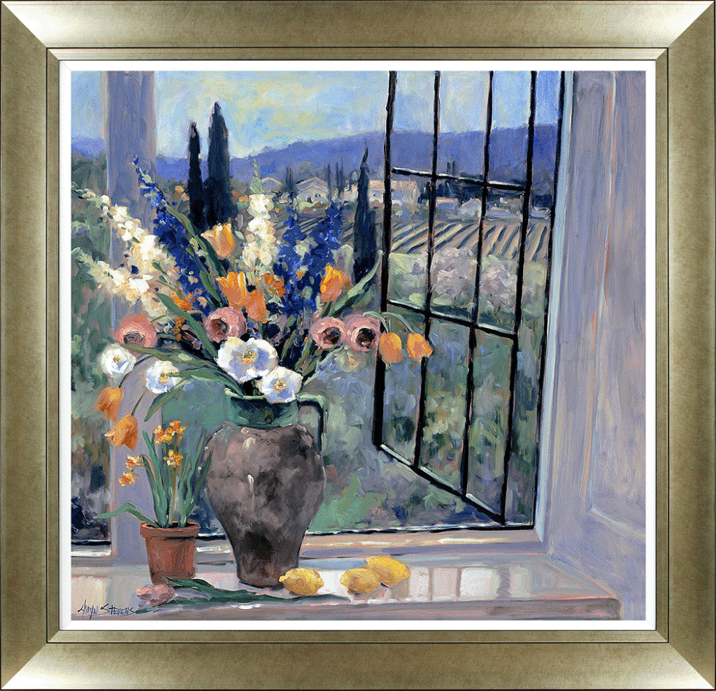 9978B Tuscany Floral II Framed Art Print by Allayn Stevens