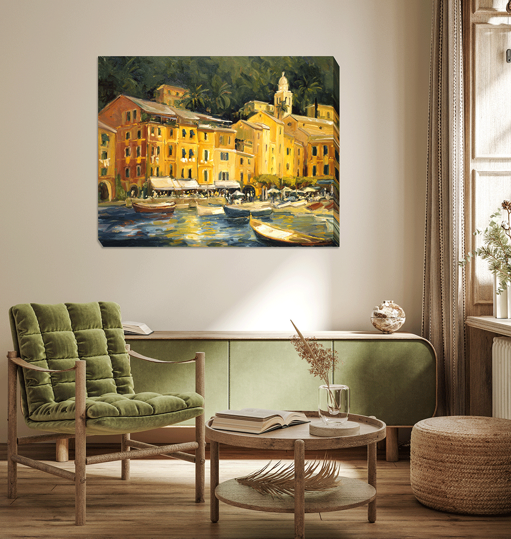 Scenic Italy I Wrapped Canvas | Camelot Pictures
