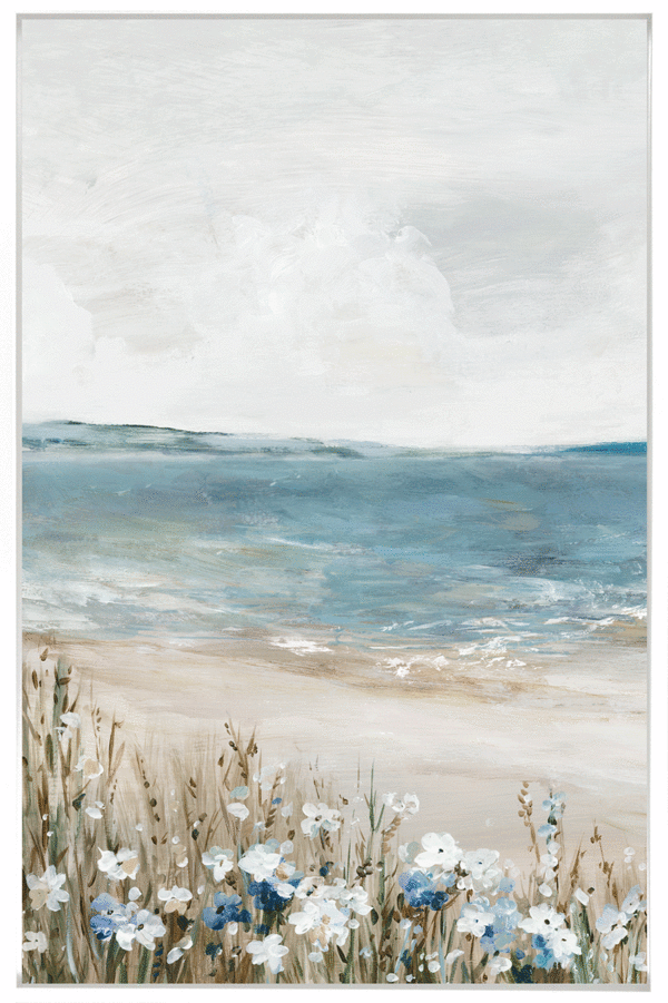 9958A Shoreline Splendour Panel I Framed Artwork