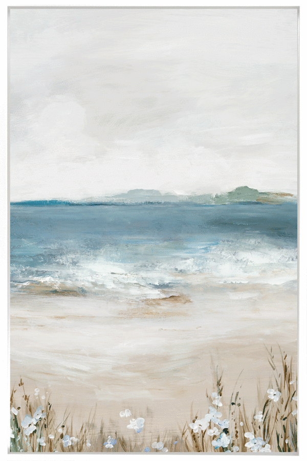 9958B Shoreline Splendour Panel II Framed Artwork